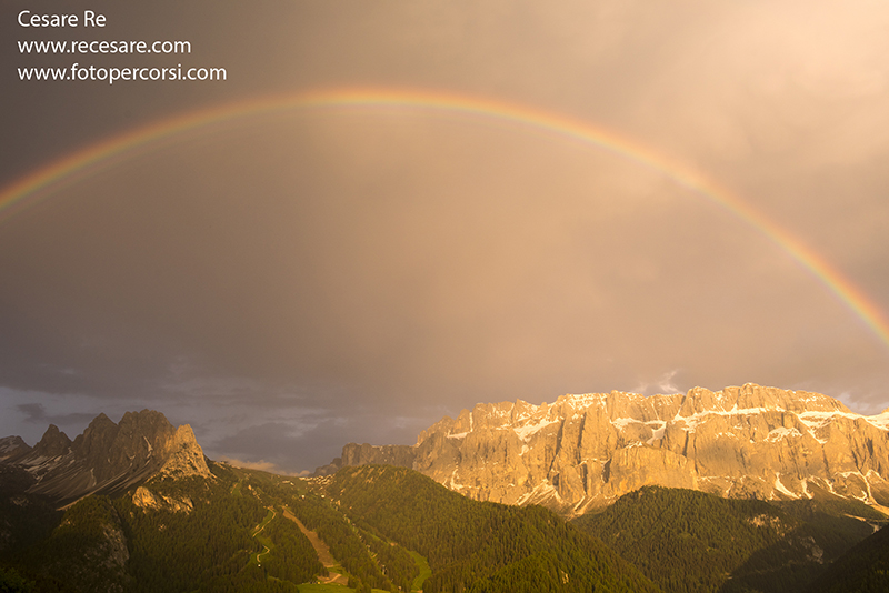 La magia di un arcobaleno