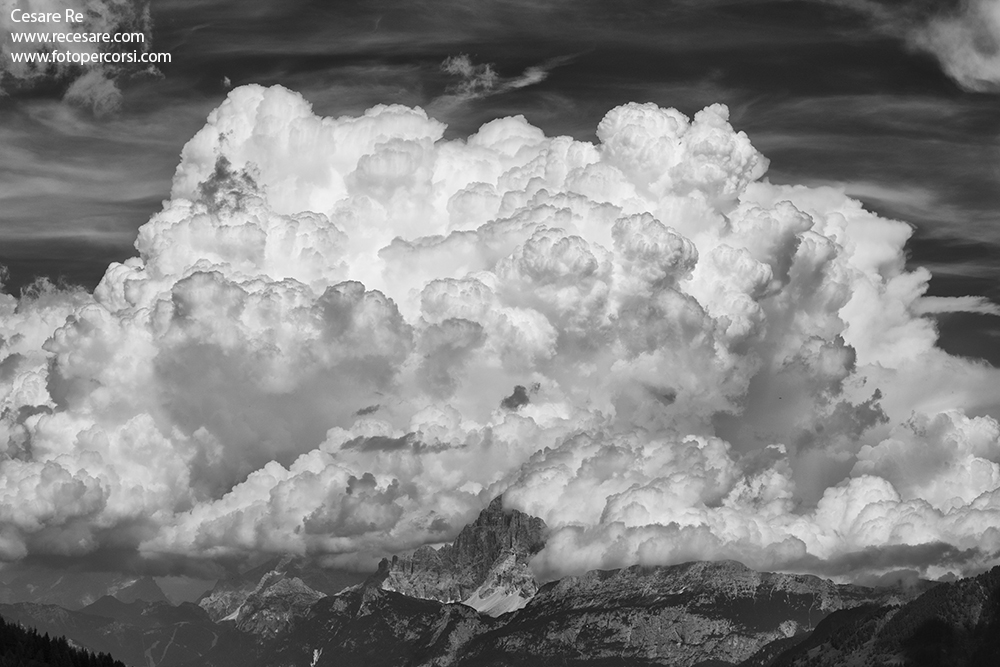 un punto di vista diverso per fotografare le montagne