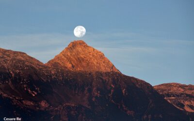 La Luna sul Pizzo del Ton, in Valle Antrona